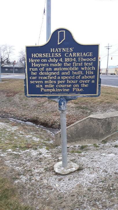Elwood Haynes Historical Marker