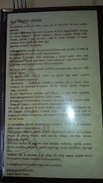 Carte du Albergo Ristorante La Lanterna à Guiglia