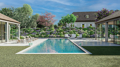 Atelier Naudier - Architecte Paysagiste Concepteur à Montpellier - Aménagement Jardin naturaliste & Piscine contemporaine à Montpellier