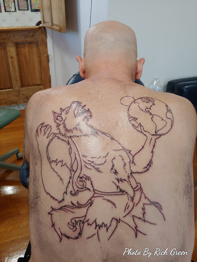 Explore tattoos ideas on back, creative tattoo ideas in East Brookfield, available at Port of Worcester Tattoo, E. Brookfield