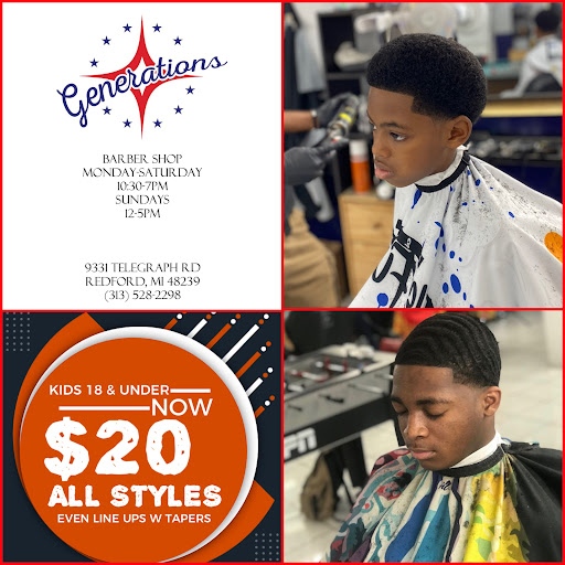 Barber Shop «Generations Barbershop», reviews and photos, 14723 Plymouth Rd, Detroit, MI 48227, USA