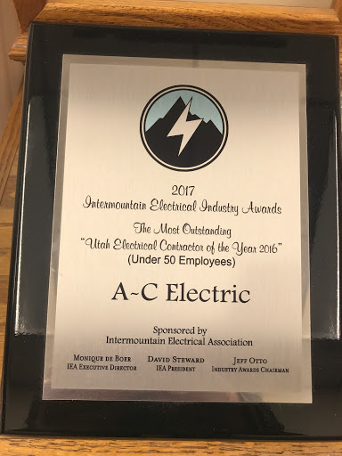 Electrician «A C Electric Inc», reviews and photos, 729 W Kilby Ct, Salt Lake City, UT 84101, USA