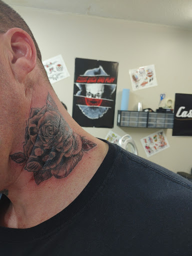 Explore world map tattoo ideas, creative tattoo ideas in Kingsport, available at Ink-a-zoid Tattoos & Piercings