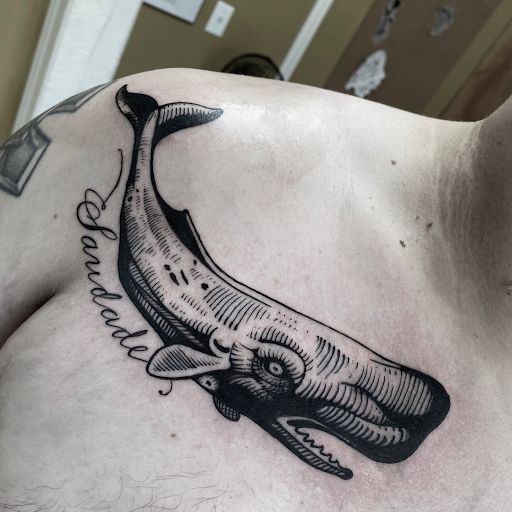 Explore brooklyn name tattoo ideas, creative tattoo ideas in Orange, available at North Quabbin Tattoo