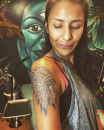 Explore collar bone tattoo ideas men, creative tattoo ideas in Superior, available at INK Tattoo