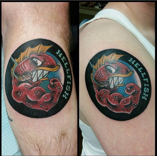 Tattoo Shop «Fortune Brothers Tattoo Co.», reviews and photos, 918 Oblate Dr, San Antonio, TX 78216, USA