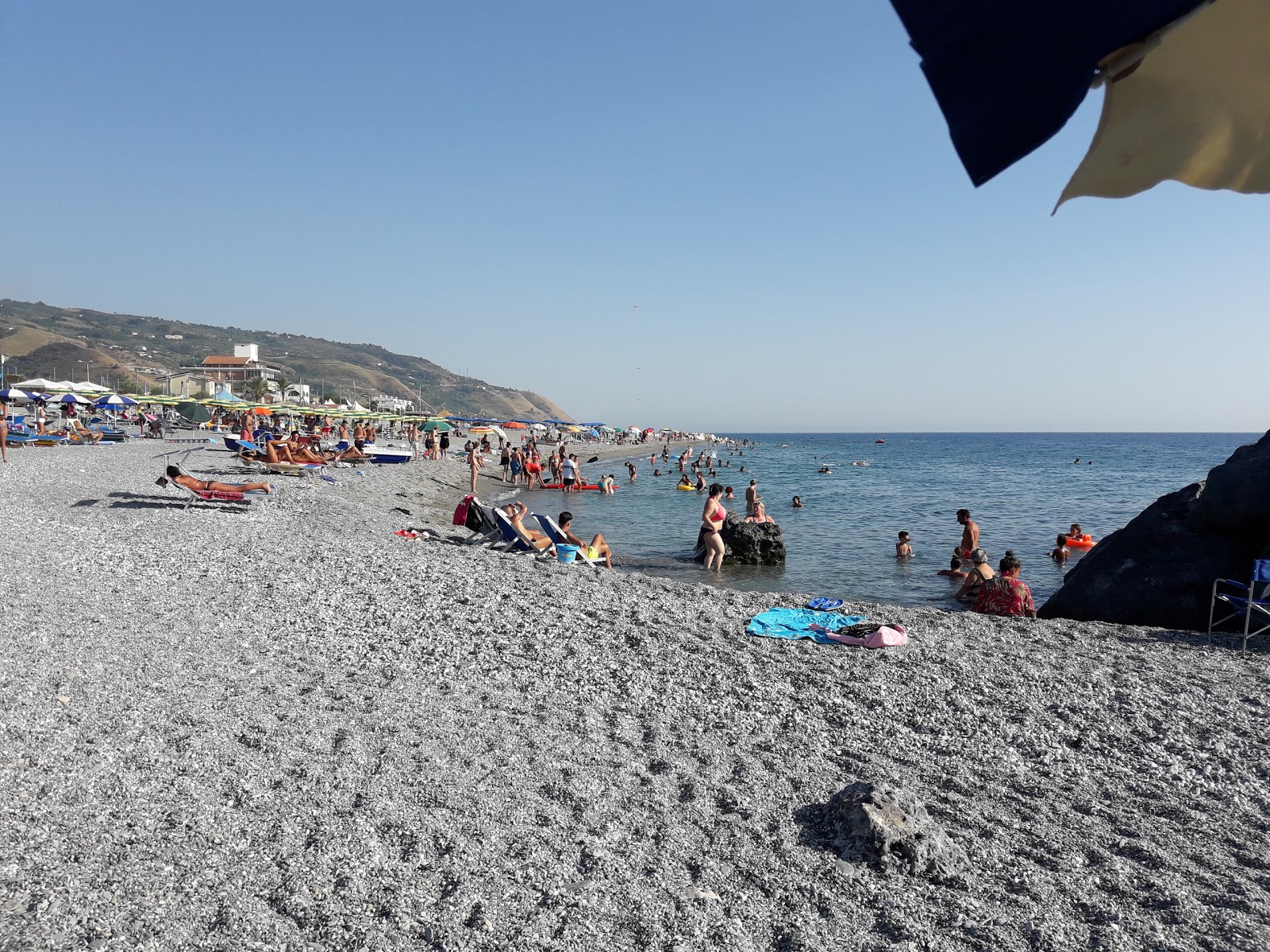 Fotografija Spiaggia Amantea z dolga ravna obala