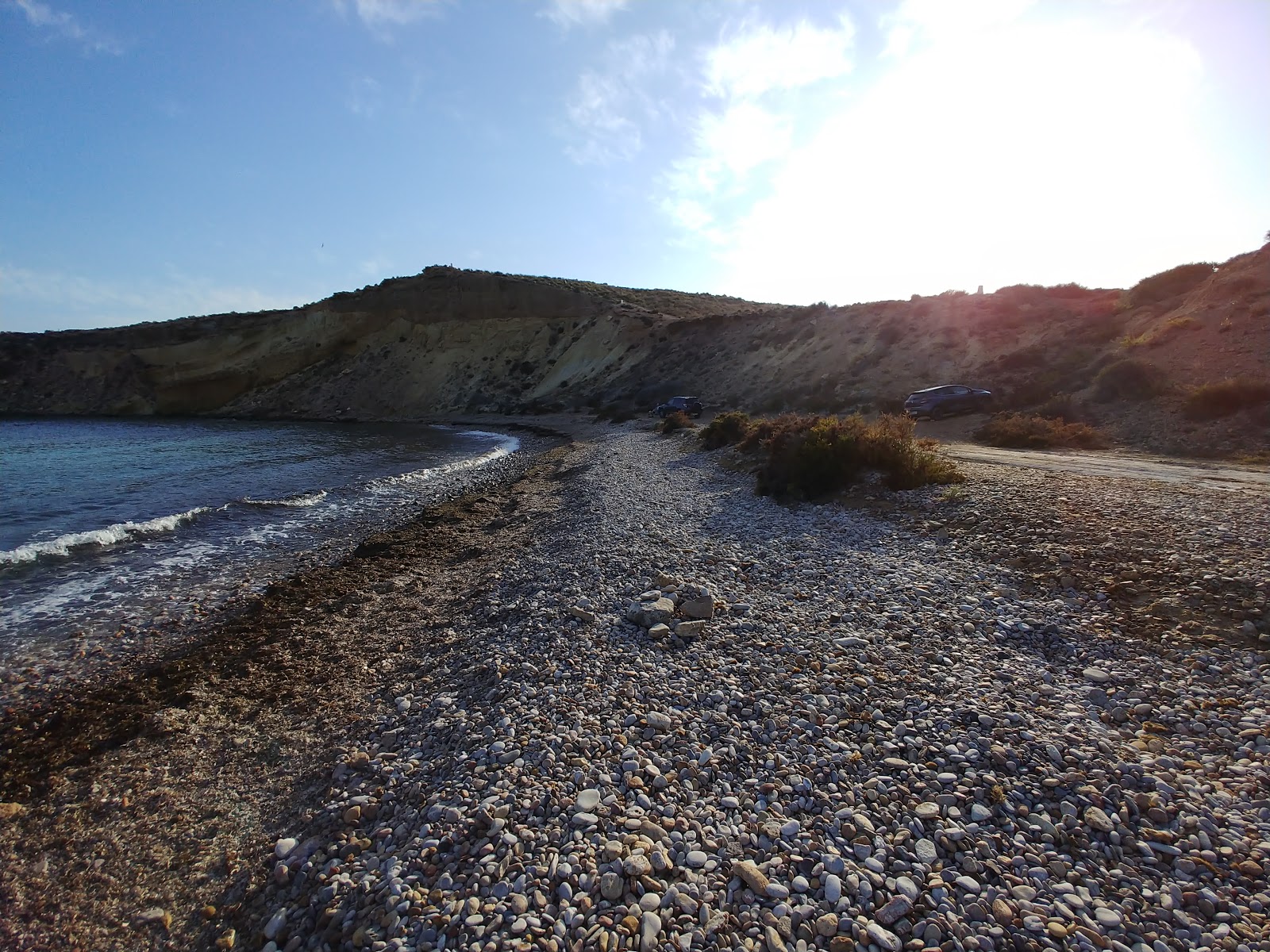 Foto de Playa Amarilla localizado em área natural