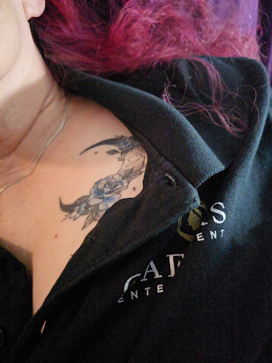 Explore katana tattoo ideas, creative tattoo ideas in Davenport, available at The Silver Key