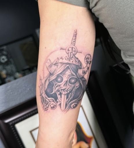 Explore matching tattoos for father and son ideas, creative tattoo ideas in Peoria, available at Modern Ink Tattoo