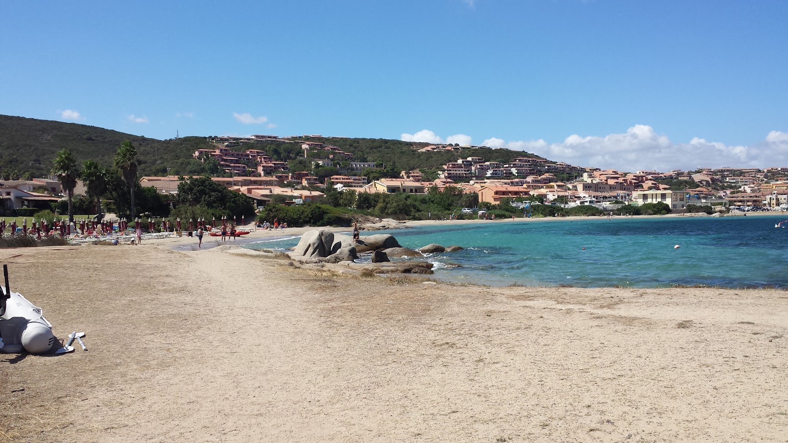 Foto av Spiaggia dell'Isolotto med turkos rent vatten yta