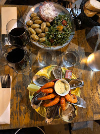 Plats et boissons du Restaurant de fruits de mer La Cabane Cent Un - Restaurant d'huîtres à Bordeaux - n°14