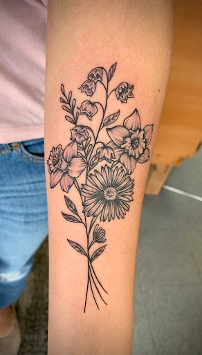 Explore ega tattoo ideas, creative tattoo ideas in Goshen, available at Lady Luck Studio