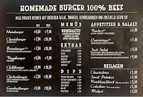 Menu du Joe's Burger Gießen à Giessen