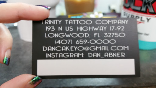 Tattoo Shop «Trinity Tattoo Co Inc», reviews and photos, 193 N US Highway 17-92, Longwood, FL 32750, USA