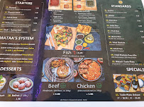 Menu / carte de Mataa's Kitchen à Bremen