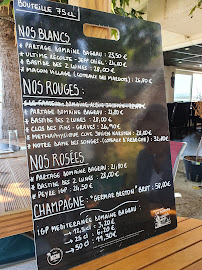 Menu du La Paillote à Châteauneuf-les-Martigues