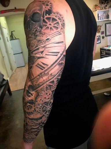 Explore mickey mouse tattoo ideas, creative tattoo ideas in Phoenix, available at Blind Tiger Tattoo