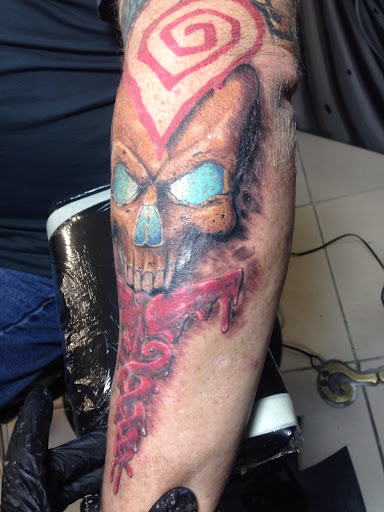 Explore shoulder tattoo ideas for guys, creative tattoo ideas in Cape Coral, available at The Tattoo Emporium