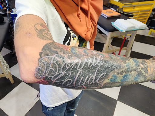 Explore sunrise tattoo ideas, creative tattoo ideas in Cincinnati, available at Beelistic Tattoo & Piercing