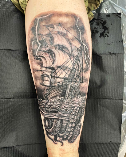 Explore small mermaid tattoo ideas, creative tattoo ideas in Anchorage, available at Unique Ink AK