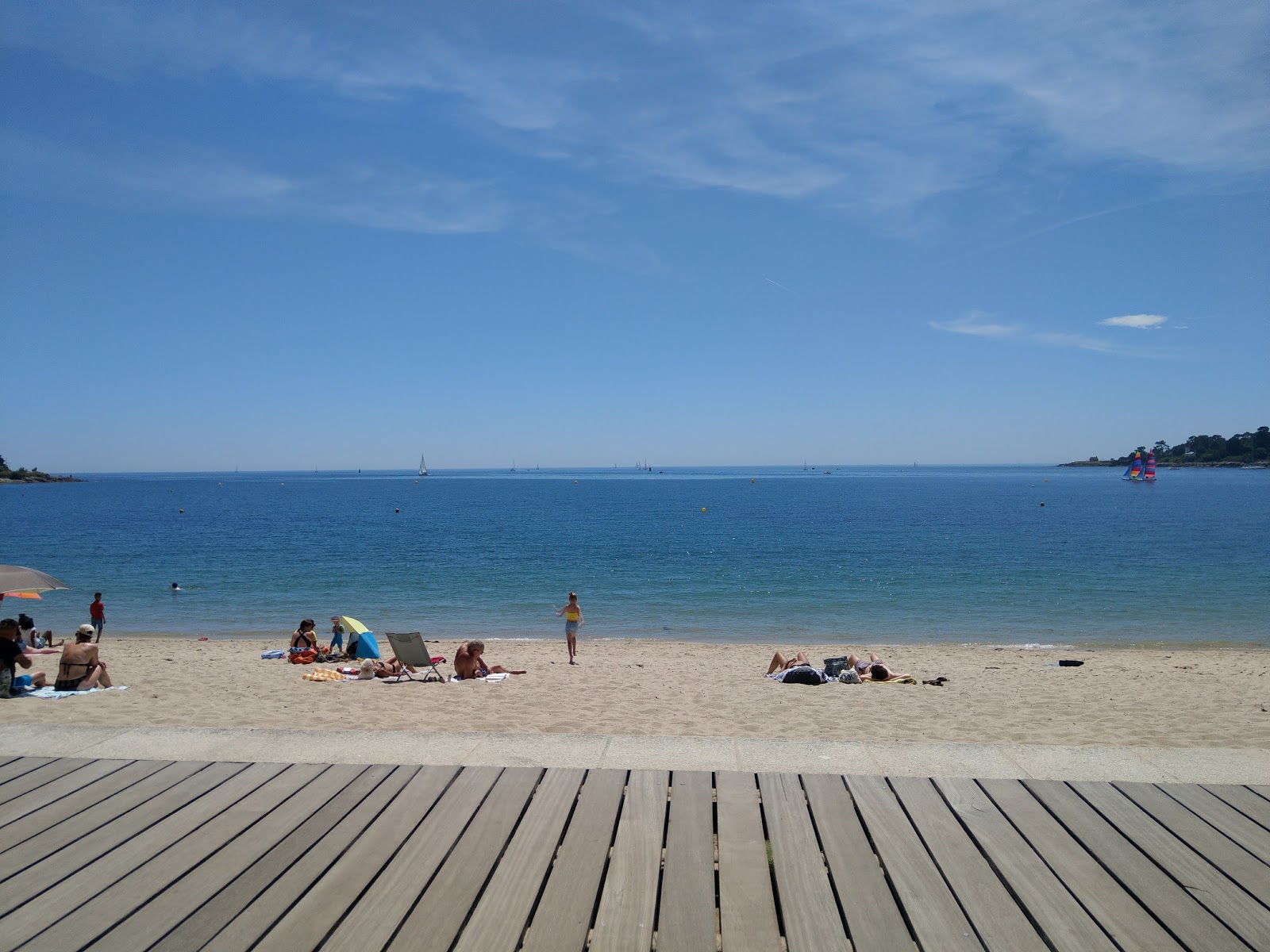 Photo de Plage Benodet - endroit populaire parmi les connaisseurs de la détente