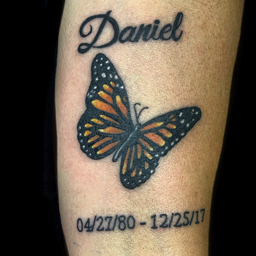 Explore 1/4 sleeve tattoo ideas, creative tattoo ideas in Hudson Falls, available at ALTERED ADDICTION TATTOOS