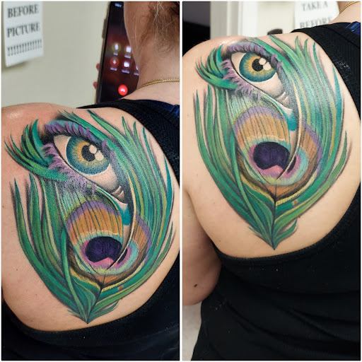 Explore bison tattoo ideas, creative tattoo ideas in Brighton, available at Valkyrie Tattoos