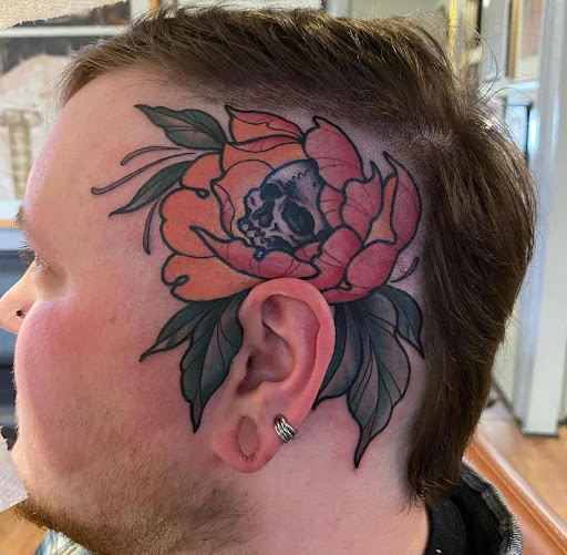 Explore cover up tattoo ideas, creative tattoo ideas in Muncie, available at Fox & Sparrow Tattoo