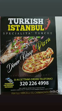 Restaurant turc Turchish Istanbul pizza kebab Carmagnola à Carmagnola (la carte)