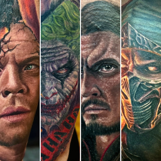 Explore tattoo ideas hombre brazo, creative tattoo ideas in Wheeling, available at SPFX Tattoo