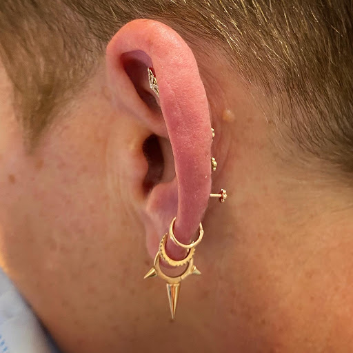 Explore leg sleeve tattoo ideas for guys, creative tattoo ideas in Cary, available at Fine Art Body Piercing By Lilith Mae