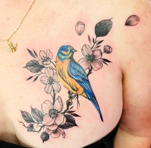 Explore chest piece tattoo ideas for men, creative tattoo ideas in Fort Myers, available at Loyal 2 The Coil Tattoos & Piercings (Edison Mall Location Entrance F)