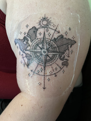 Explore tattoo ideas back of neck, creative tattoo ideas in Tehachapi, available at Briar Rose TATTOO