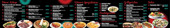 Carte du Eatstanbul döner lounge à Hamburg
