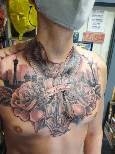 Explore japanese letter tattoo ideas, creative tattoo ideas in Port Orchard, available at Tonys Tried & True Tattoo