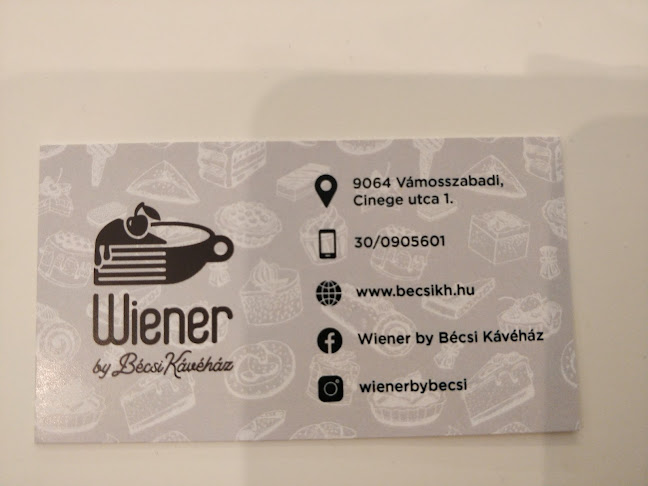 Értékelések erről a helyről: Wiener by Bécsi Kávéház, Vámosszabadi - Kávézó