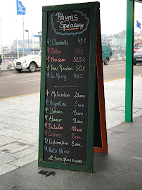 Restaurant Cactus Café à Dieppe (le menu)