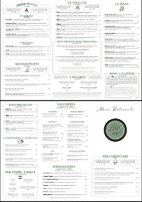 Menu / carte de Bo.no. - Monti | Restaurant Cocktail Wine à Rome