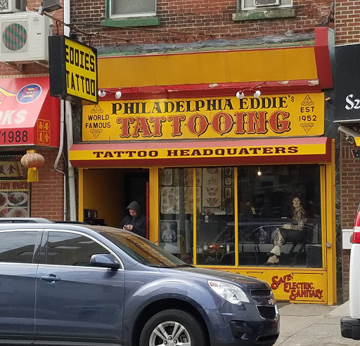 Explore scalp tattoo ideas, creative tattoo ideas in Philadelphia, available at Philadelphia Eddies Chinatown Tattoo