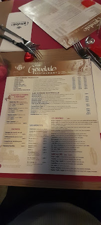 Goudale Restaurant Orchies à Orchies menu