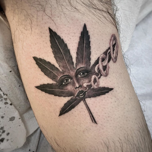 Explore flower back tattoo ideas, creative tattoo ideas in Vista, available at American Tattoo Vista