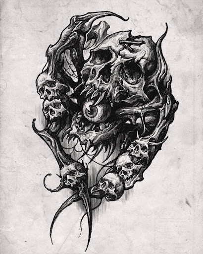 Explore mens back shoulder tattoo ideas, creative tattoo ideas in Zephyrhills, available at Lions Den Tattoo Company