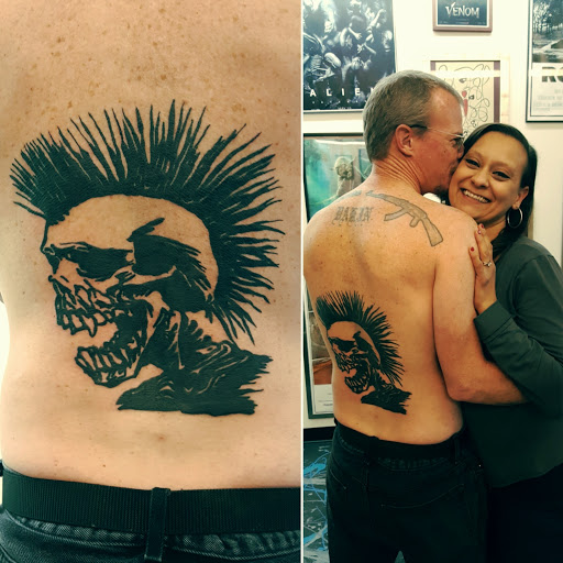 Explore star wrist tattoo ideas, creative tattoo ideas in Redding, available at Caddy Daddys