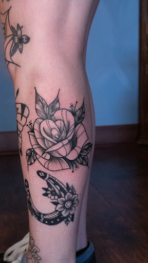 Explore mens travel tattoo ideas, creative tattoo ideas in Venice, available at Old Chapel Tattoo Co.