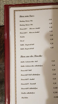 Carte du Waldhaus Hotz à Langen