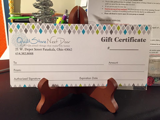 Quilt Shop «Quilt Store Next Door», reviews and photos, 40 E Depot St, Pataskala, OH 43062, USA