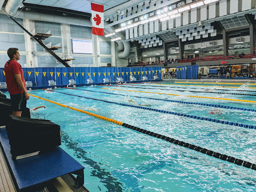 Swimming competition Edmonton