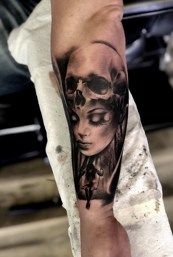 Explore daredevil tattoo ideas, creative tattoo ideas in Ottawa, available at Forever Inked Tattoo Company