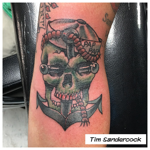 Explore red and black tattoo ideas, creative tattoo ideas in Kent, available at War Horse Ink